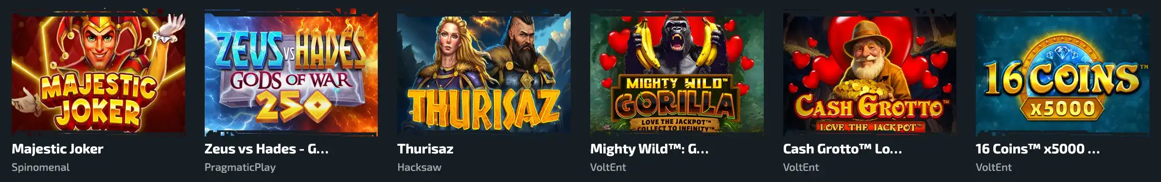 Machines à sous en ligne populaires disponibles sur le casino Casinozer